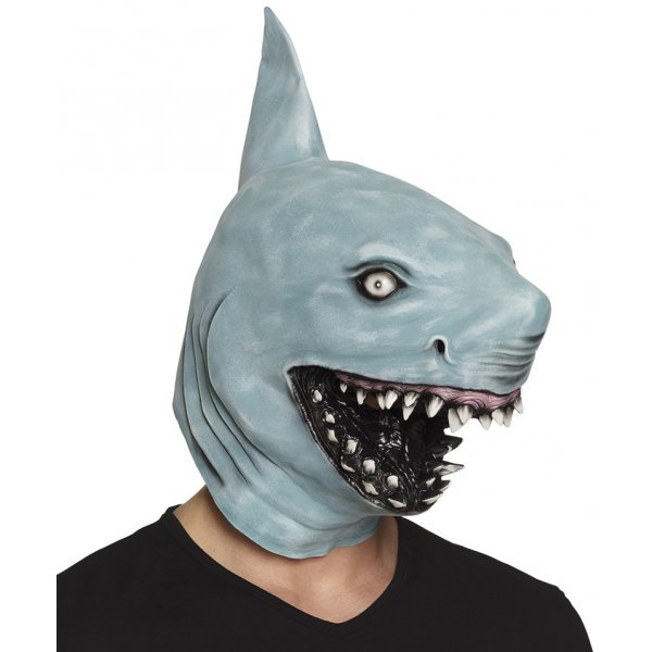 Αποκριάτικη Μάσκα Latex Καρχαρίας